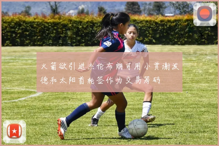 火箭欲引进杰伦布朗可用小贾谢泼德和太阳首轮签作为交易筹码